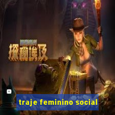 traje feminino social